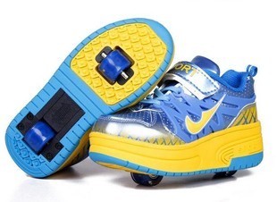 Chaussures à roulettes pour homme femme enfant - Ref 2568084