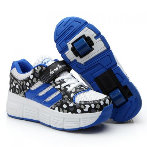 Chaussures à roulettes pour homme femme enfant - Ref 2568210