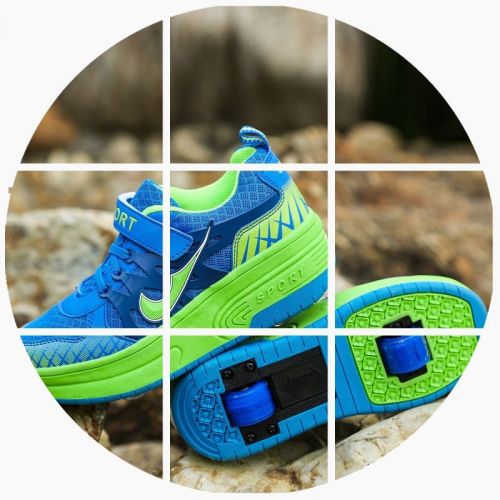 Chaussures à roulettes pour homme femme enfant SPORT - Ref 2568337