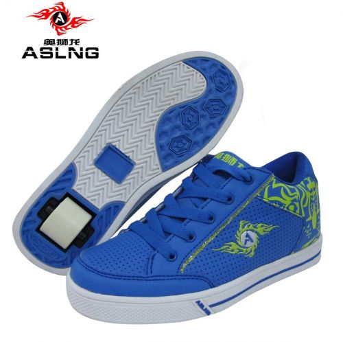 Chaussures à roulettes pour homme femme enfant ASLNG - Ref 2568351