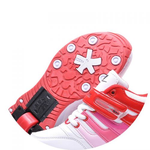 Chaussures à roulettes pour homme femme enfant - Ref 2568423