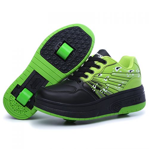 Chaussures à roulettes pour homme femme enfant WEILISI - Ref 2568528