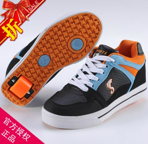 Chaussures à roulettes pour homme femme - Ref 2568575