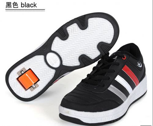 Chaussures à roulettes pour homme femme enfant - Ref 2568874