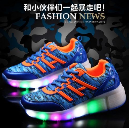 Chaussures à roulettes pour homme femme enfant - Ref 2569039