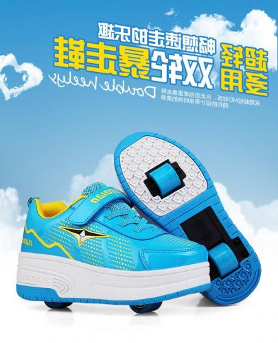 Chaussures à roulettes pour homme femme enfant - Ref 2569308