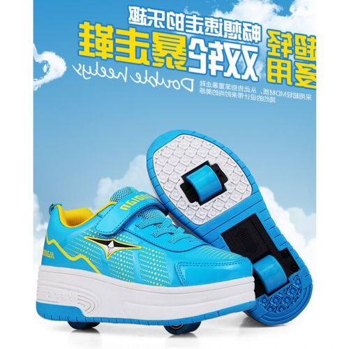 Chaussures à roulettes pour homme femme enfant - Ref 2569338