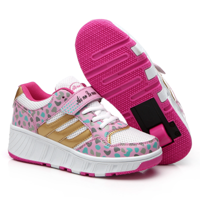 Chaussures à roulettes pour homme femme enfant - Ref 2569418