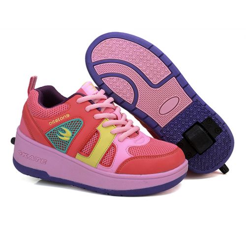 Chaussures à roulettes pour homme femme enfant - Ref 2569864