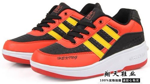 Chaussures à roulettes pour homme femme enfant - Ref 2570406