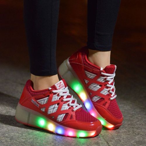 Chaussures à roulettes pour homme femme enfant - Ref 2570572