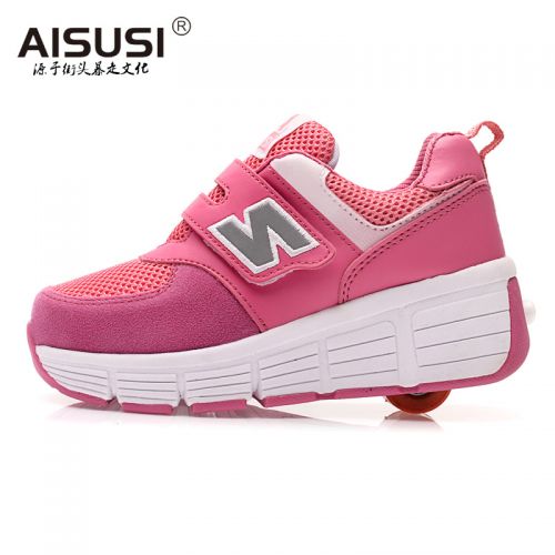 Chaussures à roulettes pour homme femme enfant - Ref 2571283