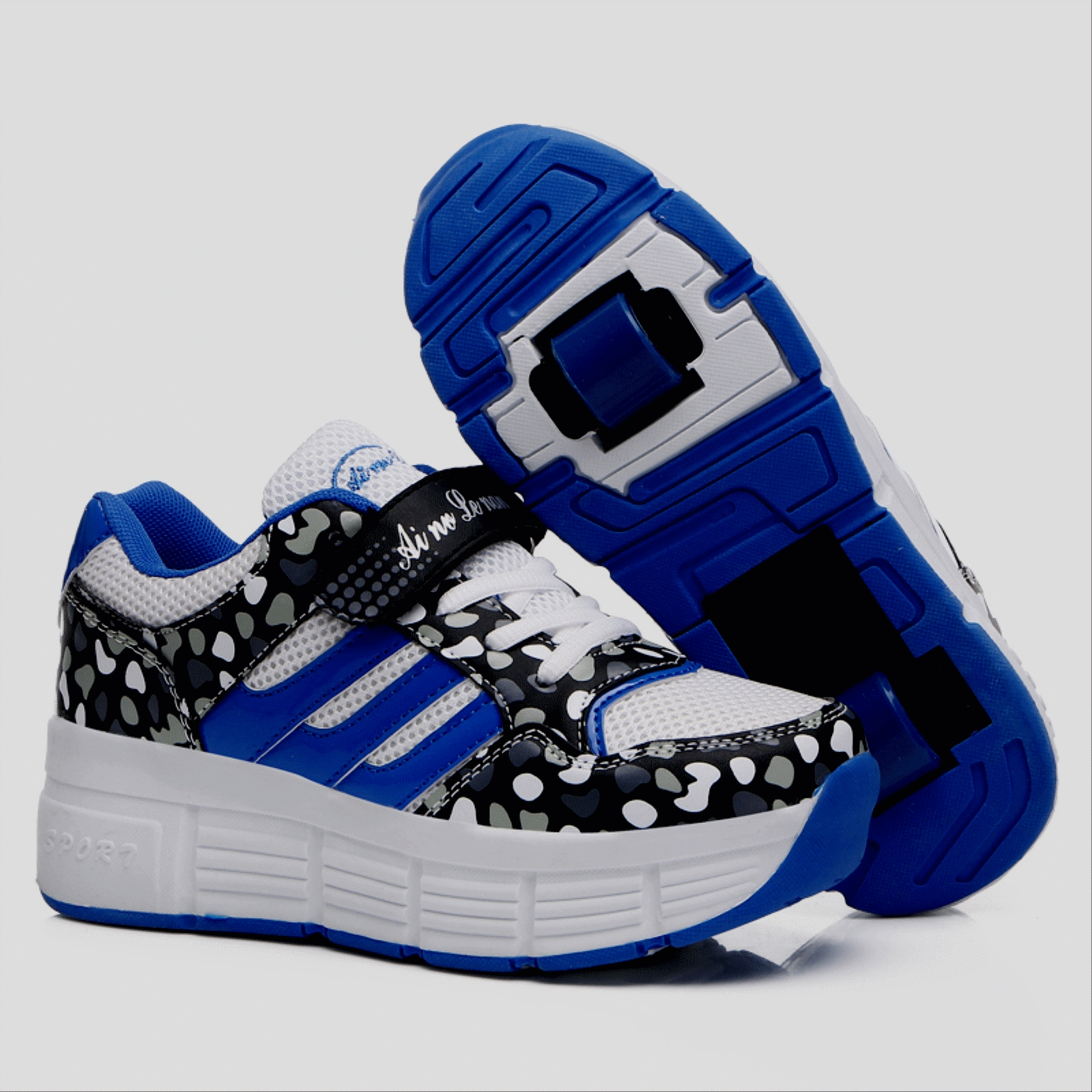 Chaussures à roulettes pour homme femme enfant SPORT - Ref 2571418