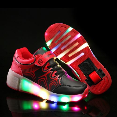 Chaussures à roulettes pour homme femme enfant - Ref 2571618