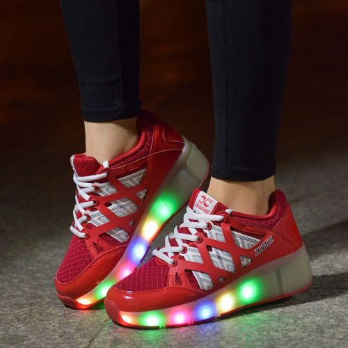Chaussures à roulettes pour enfant femme homme SPORT - Ref 2572173