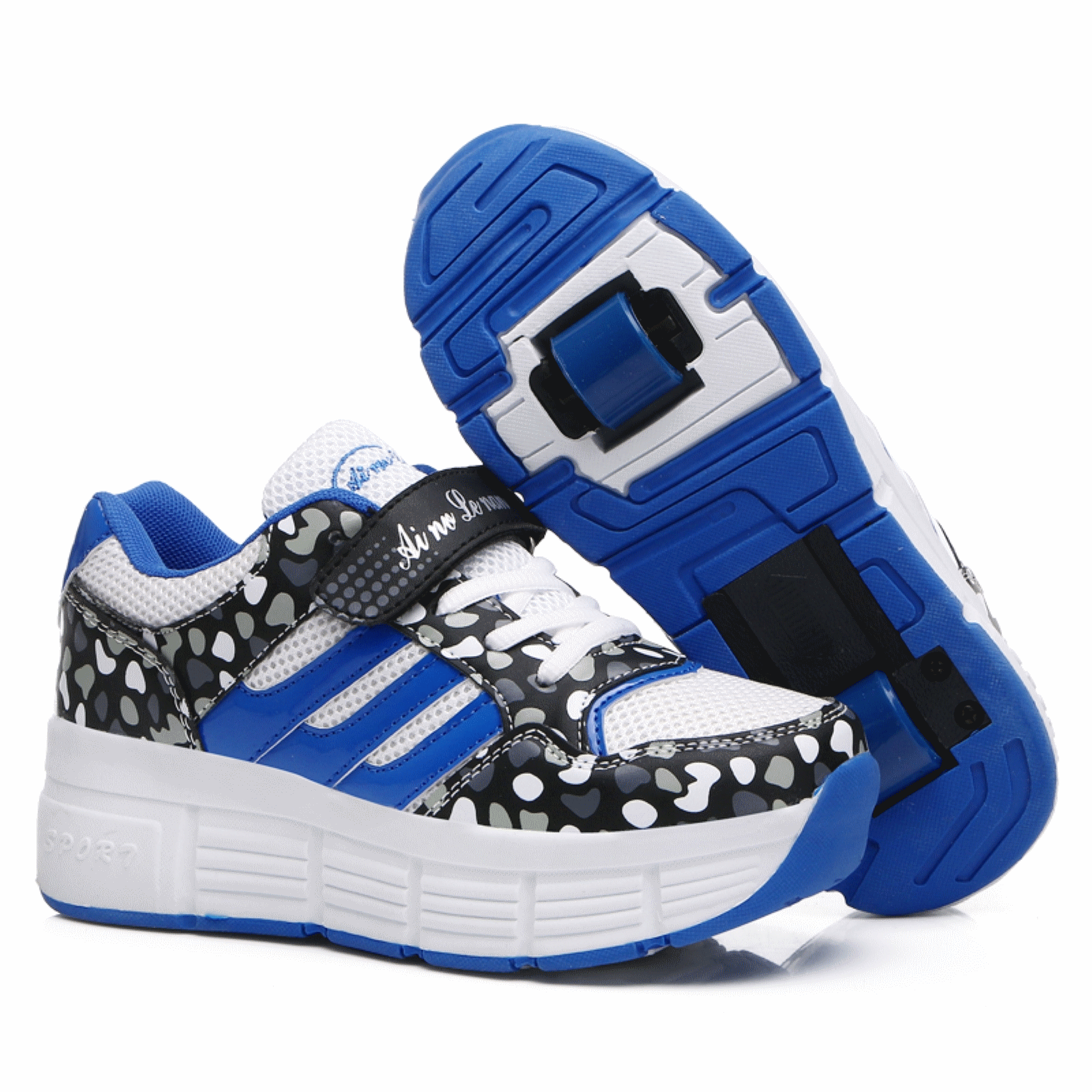 Chaussures à roulettes pour homme femme enfant SPORT - Ref 2572467