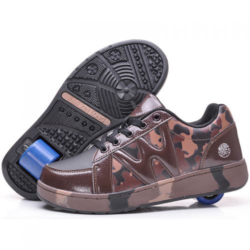 Chaussures à roulettes pour homme femme enfant - Ref 2572548