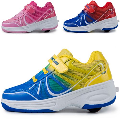 Chaussures à roulettes pour homme femme enfant - Ref 2572695