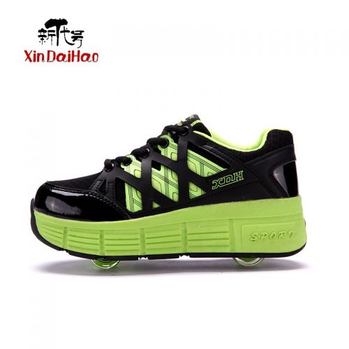 Chaussures à roulettes pour homme femme enfant - Ref 2572762
