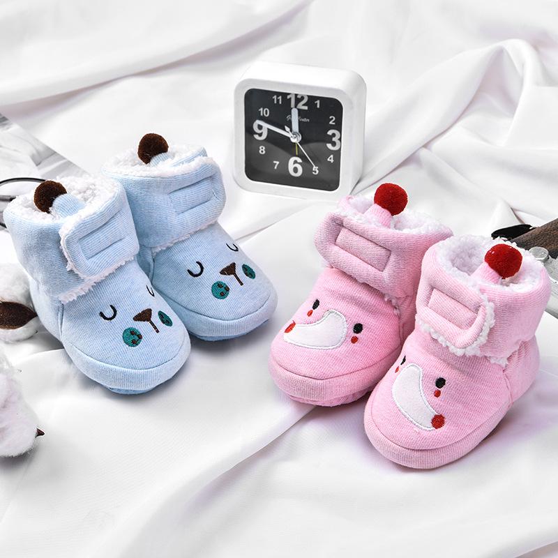Chaussures bébé en Coton de couleur - Ref 3436744