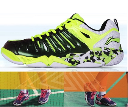 Chaussures de Badminton uniGenre LINING - Ref 841357