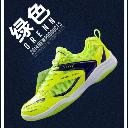  Chaussures de Badminton uniGenre HEAD vert fluorescent - Ref 849449