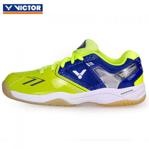  Chaussures de Badminton enfant MYSPORTS C blanc noir - Ref 863350