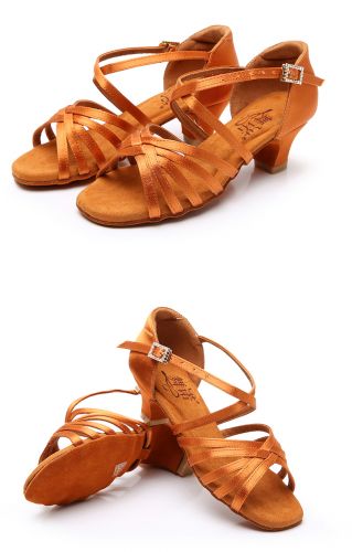 Chaussures de danse brésilienne en satin - Ref 3447967