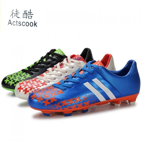 Chaussures de foot en PU - ventilé, rembourrage caoutchouc Ref 2442307