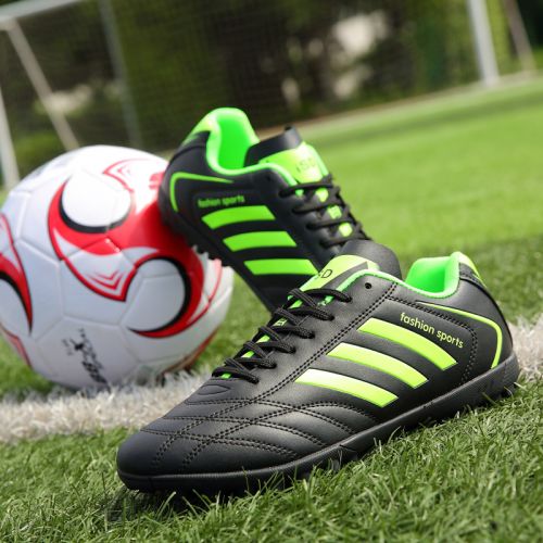 Chaussures de foot en PU - coussin d'air, ventilé, rembourrage caoutchouc Ref 2442504