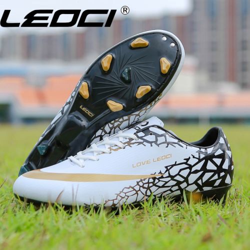 Chaussures de foot LEOCI en PU - coussin d'air, rembourrage caoutchouc, débit d'air Ref 2442825