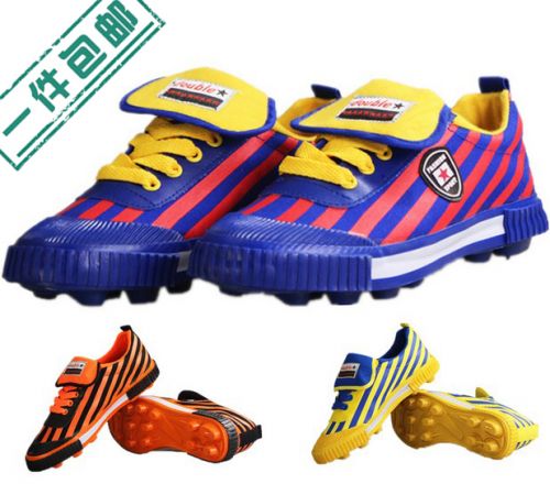 Chaussures de foot DOUBLE STAR en toile - pieds naturels, ventilé, rembourrage caoutchouc Ref 2443590