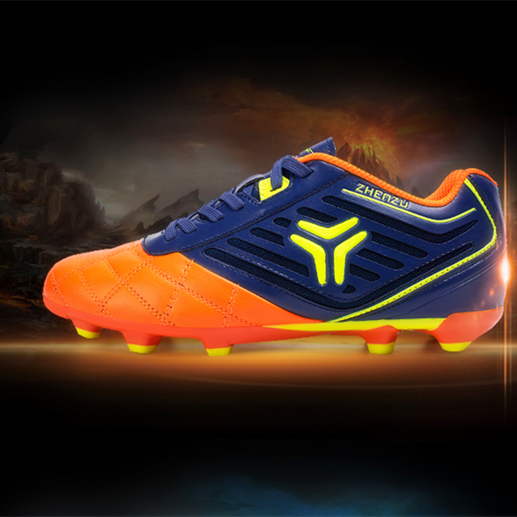 Chaussures de foot en PU - ventilé, rembourrage caoutchouc, Système Torsion Ref 2443752