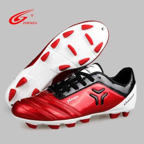 Chaussures de foot en PU - ventilé, rembourrage caoutchouc, Système Torsion Ref 2443969