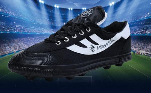 Chaussures de foot DOUBLE STAR en toile - coussin d'air, pieds naturels Ref 2444769