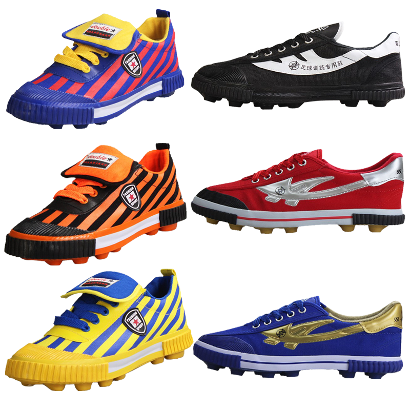 Chaussures de foot DOUBLE STAR - ventilé, rembourrage en caoutchouc, Système Torsion Ref 2444862