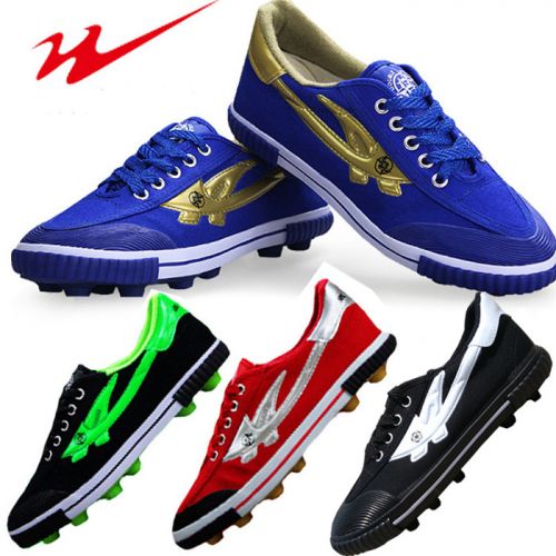 Chaussures de foot DOUBLE STAR en toile - ventilé, rembourrage caoutchouc, Système Torsion Ref 2445218