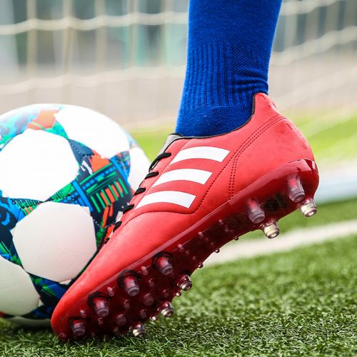 Chaussures de foot en PU - ventilé, rembourrage caoutchouc Ref 2445371