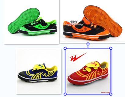 Chaussures de foot FMAN en toile - Li Ning arc, ventilé, débit d'air Ref 2445857
