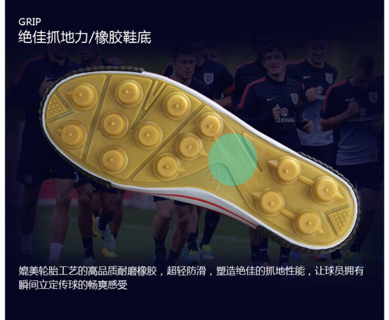 Chaussures de foot DOUBLE STAR - ventilé, rembourrage en caoutchouc Ref 2446371