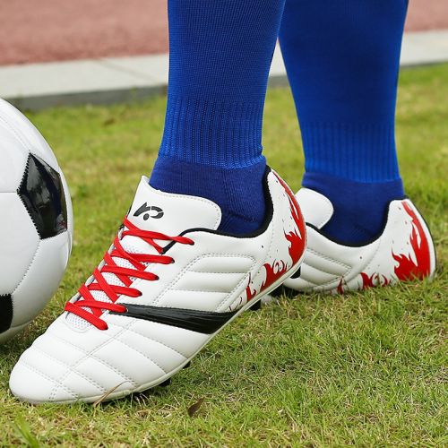 Chaussures de football en PU - , ventilé, rembourrage caoutchouc Ref 2442047