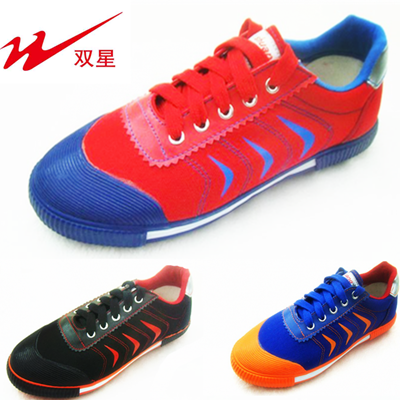 Chaussures de football DOUBLE STAR en toile - coussin d'air, rembourrage caoutchouc, Ref 2442259