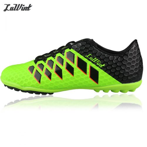 Chaussures de football LUWINT en PU - coussin d'air, ventilé, rembourrage caoutchouc Ref 2443657