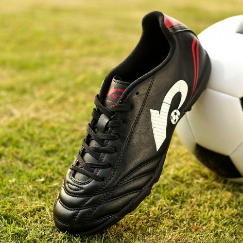 Chaussures de football en cuir synthétique - Ref 2443816