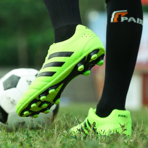 Chaussures de football en PU - coussin d'air, ventilé, rembourrage caoutchouc Ref 2444200