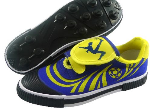 Chaussures de football DOUBLE STAR en toile - rembourrage caoutchouc, Système Torsion, débit d'air Ref 2444801