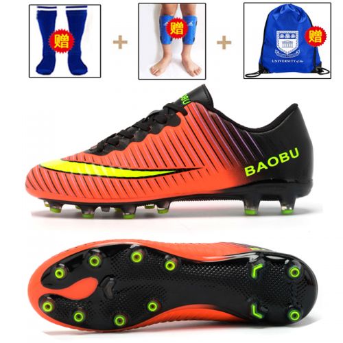 Chaussures de football en cuir artificiel et synthétique, PU - Ref 2445372