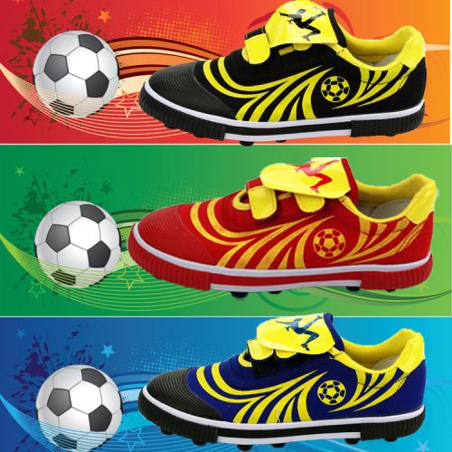 Chaussures de football DOUBLE STAR en toile - ventilé, rembourrage caoutchouc Ref 2445802