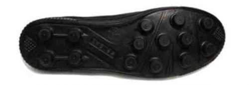 Chaussures de football DOUBLE STAR - ventilé, rembourrage en caoutchouc Ref 2446022