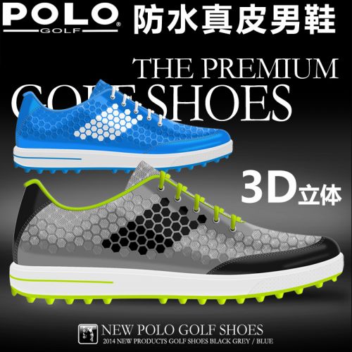 Chaussures de golf homme POLO - Ref 856096